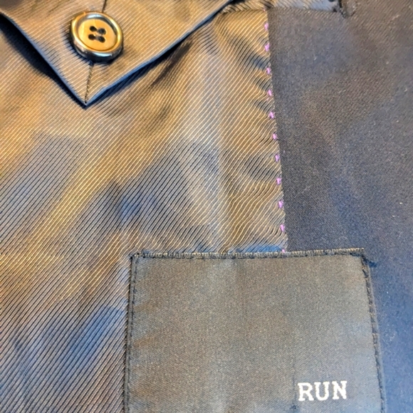 Navy Blue RUN Blazer 48 Korea Women's - Picture 2 of 3